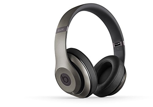 Beats studio wireless on-ear headphone - titanium (certified refu…