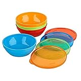 Gerber Graduates 12 Count Bunch-A-Bowls with Lids, Colors May Vary