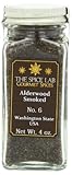 The Spice Lab Smoked Alderwood Sea Salt Salish (Fine) Great on the BBQ - in Spice Bottle - 4oz