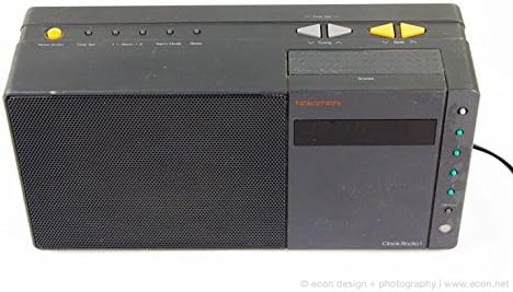 Nakamichi Portable Vintage Clock Stereo Radio/Amp 1 HiFi AM FM Radio Dual Alarm Clock,Warranty