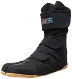 Marugo Magic Safety Velcro Steel Toe Jika-tabi Black