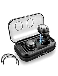 Auriculares inalámbricos Bluetooth, Negro