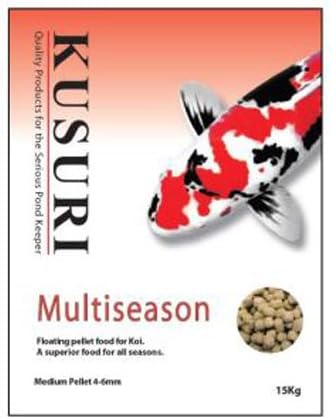Kusuri Koi Food Multiseason, 6 mm, 15 kg