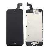Z ZTDM Full Set LCD Touch Screen Assembly with Accessories Installed for iPhone 5C Black