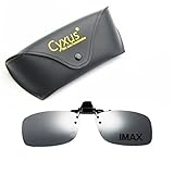 Cyxus 3D Clip-on Glasses Polarized Eyewear for Movie/Cinema (IMAX)