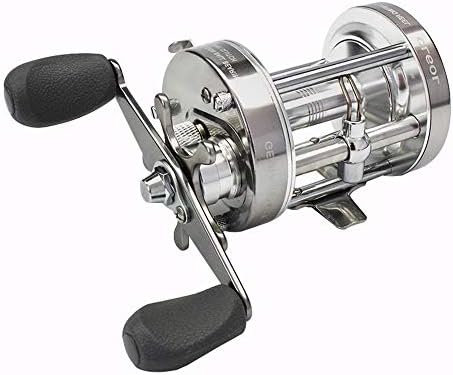 Roebii Conventional Baitcasting Fishing Reel, Durable And Light Weight Left Hand/Right Hand Fishing Reel With Powerful Star Shape Drag System, Dual Brakes, 4.2:1 High Speed Gear Ratio, For Fishing
