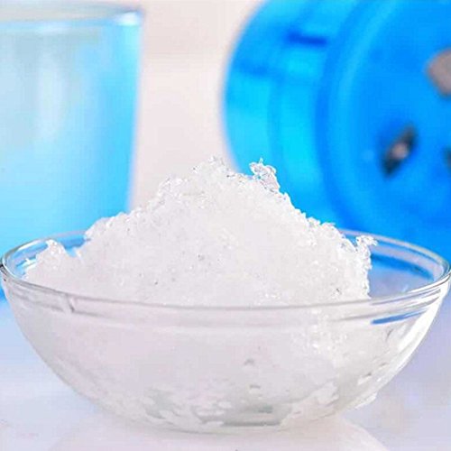 Manual Hand Ice Crusher Grinder Fast Ice Breaker Shaver Kids Ice Cube Chipper Maker with Crank for Liquid Dessert Slushies Ice Cream Beverage Bar - Thumbnail 7