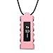 Budesi Accessory Compatible for Fitbit Alta HR and Alta and Fitbit Ace, Necklace Silicone Pendants Clip Holder