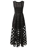 Bohemian Queen Elastic Empire Waist Pleated Chiffon Floral Maxi Dress In Sleeveless