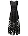 Bohemian Queen Elastic Empire Waist Pleated Chiffon Floral Maxi Dress In Sleeveless