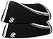 Premium Elbow Sleeves (Pair) 5mm Neoprene - Compression & Support for Weightlifting, Powerlifting, Cross Training, Tennis, Basketball... For Both Men & Women - 1 Year Warranty (Large)