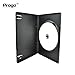 Progo 100 Pack Standard Black Single DVD Cases 14MM