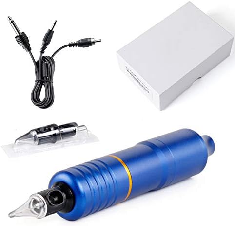 Tattoo Hybrid Tattoo Pen Rotary Tattoo Machine Needle Cartridges with DC5.5 EM108 Tattoo Gun