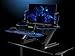 EUREKA ERGONOMIC Height-Adjustable Sit-Stand Desktop and Gaming Workstation, 46-Inch Wide, Fits Height Up To 6 Ft 5 Inches, No Assembly Required, SGS Top Rated, Blackthumb 2
