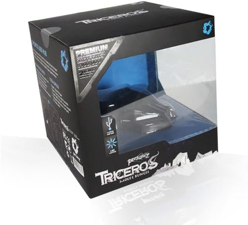 Pentagonz Mouse Bungee Usb Hub 2 Port Black
