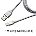 Type-C USB Cable,3.3FT Metal Braided 3.1A Output Fast Charger Data Cable for Samsung Galaxy S8+(Grey), Chromebook ( Gray ), LG G6 V20 G5,Google Pixel, Nexus 6P 5X, Huawei P9, HTC 10