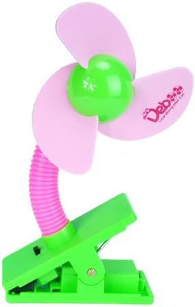 DYJ Baby Pushchair, Cot,Buggy & Pram Mini Safety Clip-on Fan (Pink)