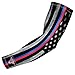 Bucwild Sports First Responder USA Flag Compression Arm Sleeve - Youth & Adult Sizes - Perfect for Baseball Basketball Football UPF 50+ (1 Sleeve - 1st Responder - Adult Large)