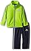 adidas Baby Boys' Tricot Jacket and Pant Set, Semi Solar Slime, 3 Months
