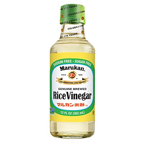 Marukan Unseasoned Rice Vinegar | Sushi Rice Vinegar |  Sauces Stir Fry Dipping Marinades  More 12 fl oz