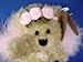 5.5 Inches Angel Fairy Teddy Bear Toy Ornament , 2 Pcs/set by Ellis Collection