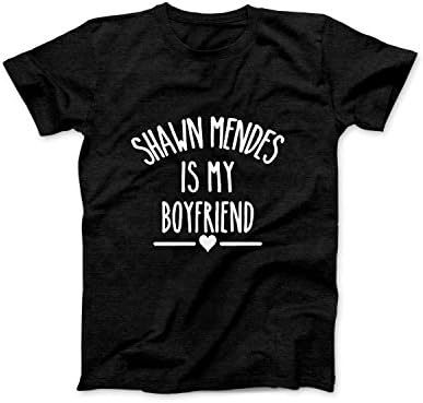 Giftstothe Shawn Mendes Is My Boyfriend So Much Men T Shirt Black Black Small