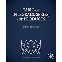 Table of Integrals, Series, and Products
