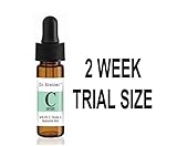 Vitamin C Serum for Face and Eyes with Ferulic Acid, Vitamin E and Hyaluronic Acid 4 ml. 2 Week Trial Size by Dr. Brenner