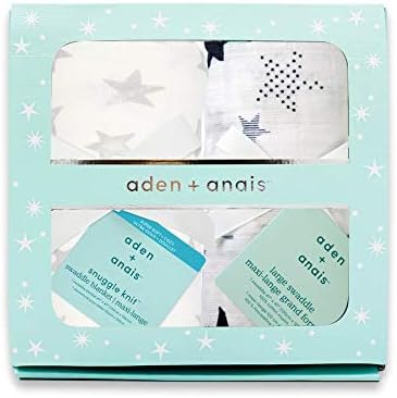 Aden Anais エイデンアンドアネイ スナグルニットモスリンコットン バンドルセット ギフトボックス スワドル2