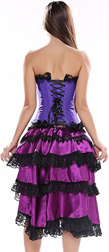 SODAO Women's Vintage Satin