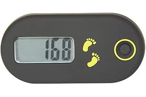 XLKJ Walking Step Counter, 3D Electronic Pedometer Portable Step Tracker, Mini Walking Pedometer Accurate Track Step Digital 