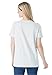 Women's Plus Size Top, Perfect Crewneck Tee In Soft Cotton Knit Black,1X