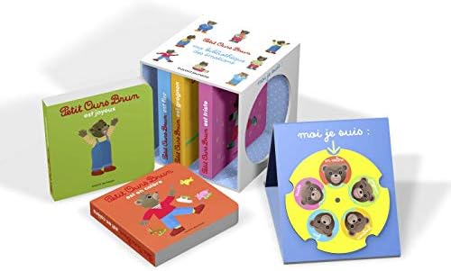 Ma bibliothèque des émotions Petit Ours Brun: Coffret en 5 volumes : Petit Ours Brun est en colère ; Petit Ours Brun est joyeux ; Petit Ours Brun est ... Brun est triste - Avec une roue des émotions Paperback – Illustrated, 27 Mar. 2019