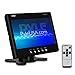 Pyle Headrest Monitor, 7-inch TFT Widescreen w/ 2 RCA Video Inputs, Wireless Remote, Cold Cathode Light, Headrest Shroud, Universal Stand Mount, Great for Road Trips, Keep Kids Entertained (PLHR79)