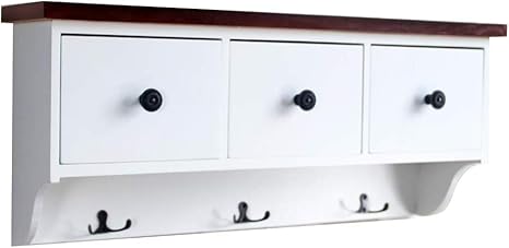 LIANGLIANG Wandregal Wohnzimmerschublade Aufbewahrungsmöbel Aus Metall