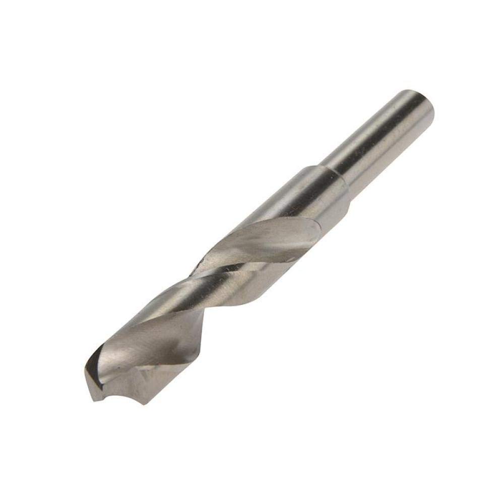 Faithfull FAIBD19PRO Blacksmiths Professional Reduced Shank HSS Drill Bit 19mm For: Hardened Alloy, Alloy, Carbon, and Stainless Steel, Cast Iron, Wood and Plastics
