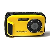 DeeXop digital waterproof camera, 2.7 inch LCD Cameras16MP Digital Camera Underwater 10m Waterproof Camera+ 8X Zoom