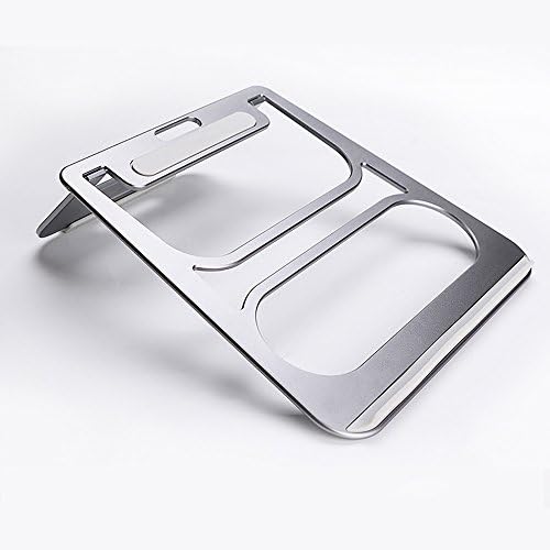 Portable Laptop Stand,Folding Laptop Stand,Portable Natural Airflow Aluminum Cooling Stand,Universal Lightweight Notebook Stand for Any 7-17” Laptop,Notebook(Silver)
