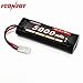 Fconegy NiMH Battery 7.2V 5000mAh Flat Pack with Tamiya Plug for RC Cars/RC Truck primary