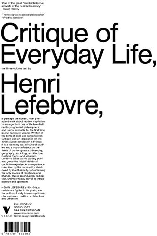 Critique of Everyday Life: The Three-Volume Text