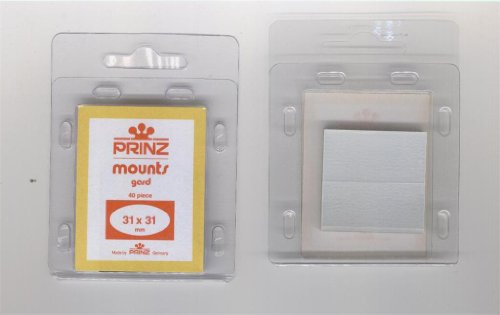 Scott or Prinz 31X31 CLEAR Stamp Mounts