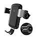 LICHEERS Wireless Car Charger Phone Mount, Gravity Car Wireless Charger Phone Holder Compatible with iPhone X/8/8 Plus Samsung S8/S8 Plus/S7/S7 (Black)