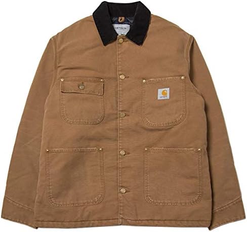 Amazon カーハート カバーオール メンズ レディース Carhartt Wip Og Chore Coat ハミルトンブラウン M コート ジャケット 通販