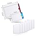 TecUnite 30 Pieces Unisex RFID Blocking Sleeves, Identity Theft Protection Sleeves Including 24 Credit Card Holders and 6 Passport Protectors