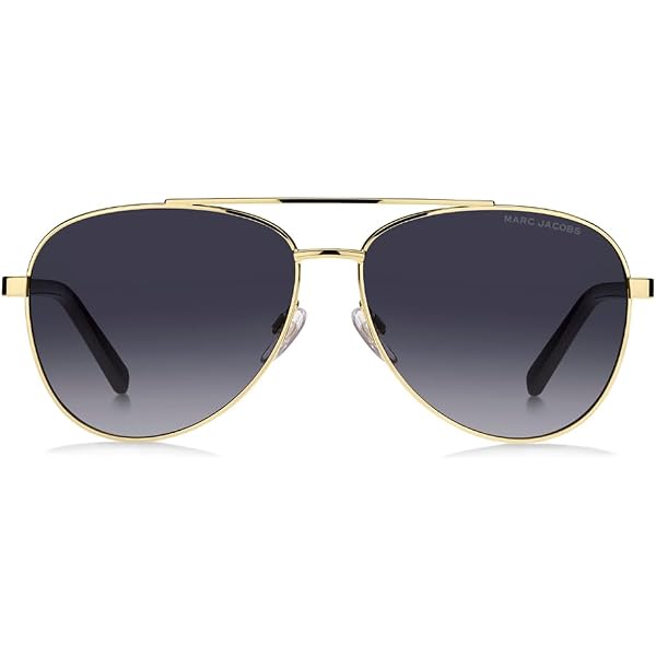 Marc Jacobs MARC 699/S 0RHL 9O Aviator Sunglasses - Gold Black\\Grey Gradient Marc Jacobs Grey Shaded Pilot Ladies Sunglasses MARC 699/S  main image 3