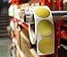 ChromaLabel 1.50 Inch Round Label Permanent Color Code Dot Stickers, 500 Labels per Roll, Metallic Gold
