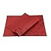 Top Finel Dinning Table Placemats for Kitchen Table Set of 4 Vinyl Woven Place Mats Heat Resistant Wipeable Placemat for Holiday, Red