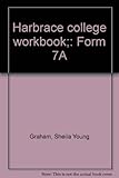 Hardcover Harbrace college workbook;: Form 7A Book