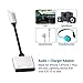Haedphone Adapter 3.5mm Jack Haedphone Adapter for iPhone 7 7P Charger Adaptor 2 in 1 Conventer Cable for iPhone 8 8plus iPhone X Earphone Accessories with Music+Charge iPhone Haedphone Adapterthumb 3