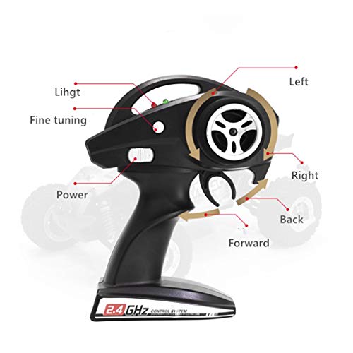 Ranoff 1/12 2.4G RC Off Road Car Vehicle 4WD 60KM/h High Speed Brushless Desert Buggy Toys Toy Gifts (A)